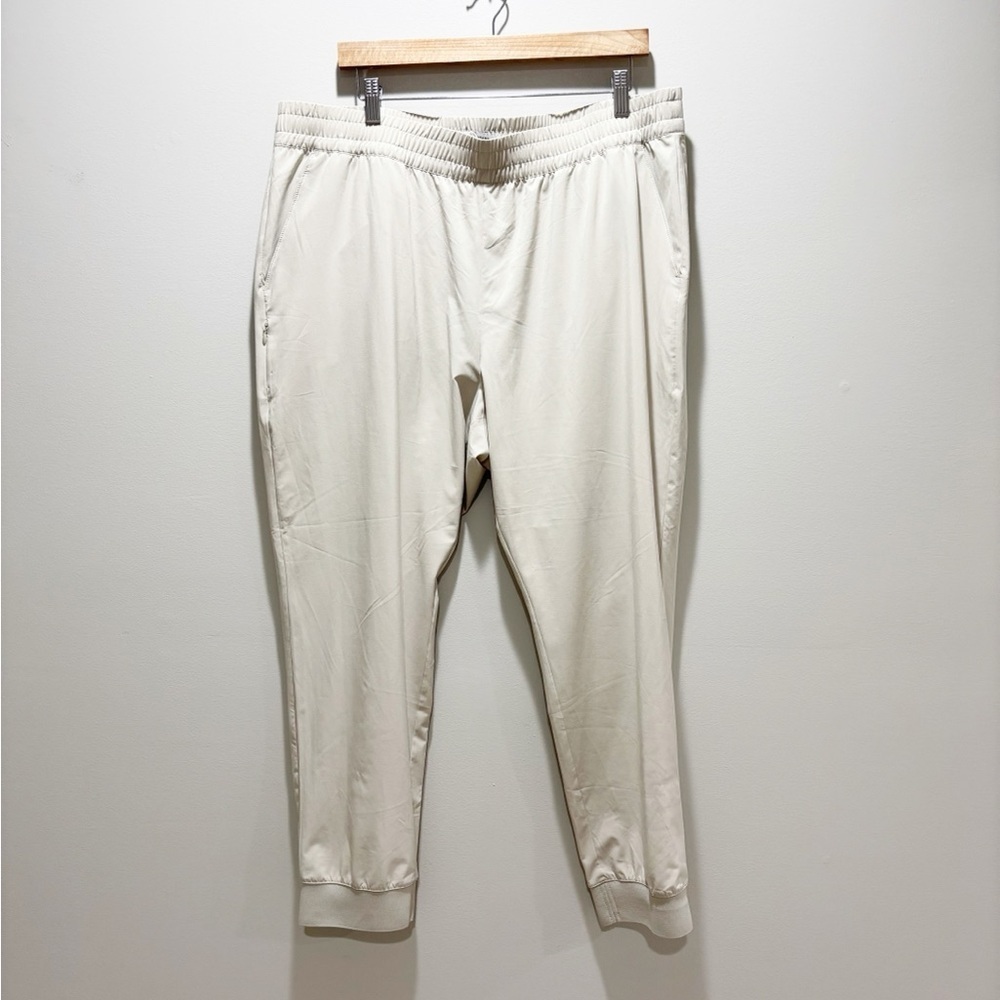 Banana Republic Standard Women's Cream Joggers Casual Pockets